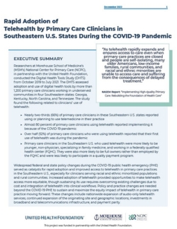 COVID-19 & Telehealth Health Equity Report